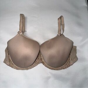Panache bra nude color padded Underwire Bra‎ size 32G